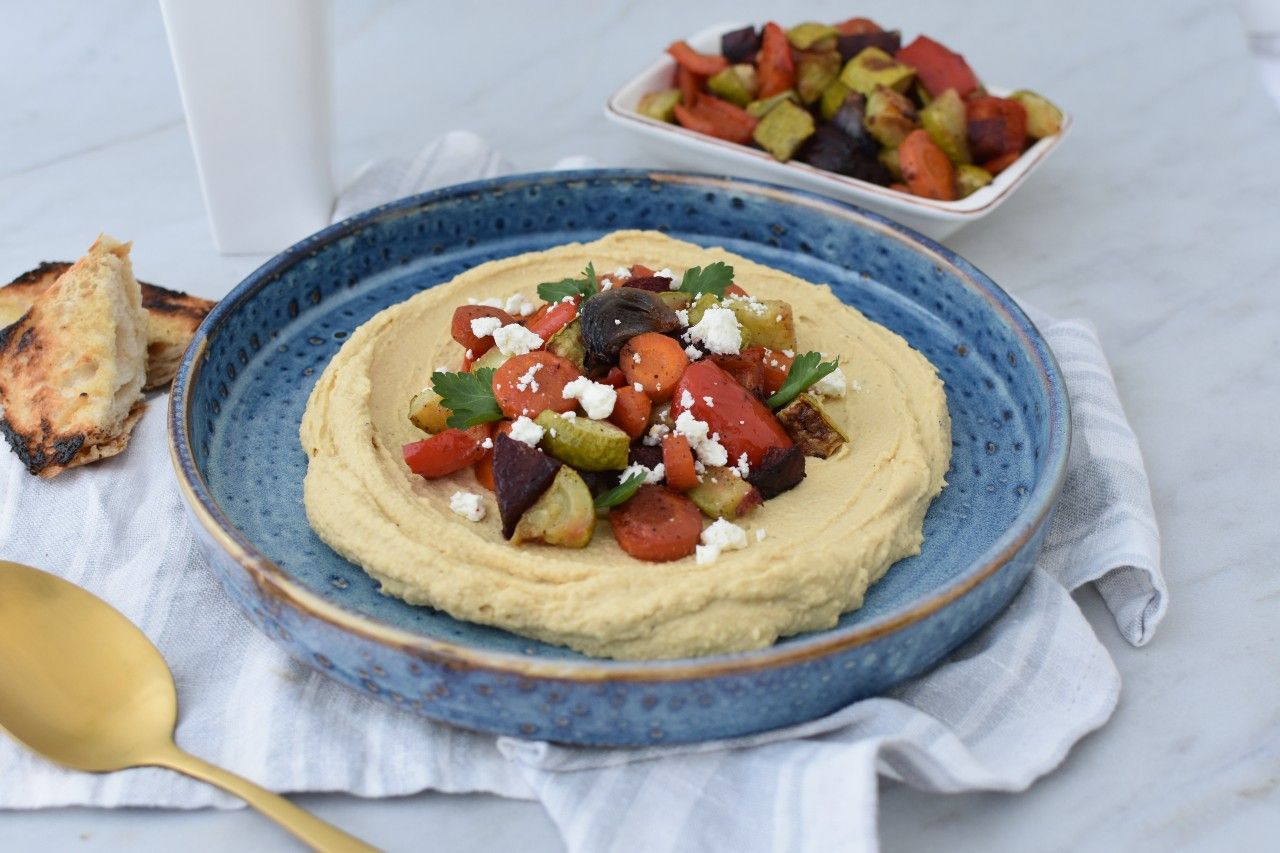 1. Hummus cu legume coapte foodieopedia.ro 