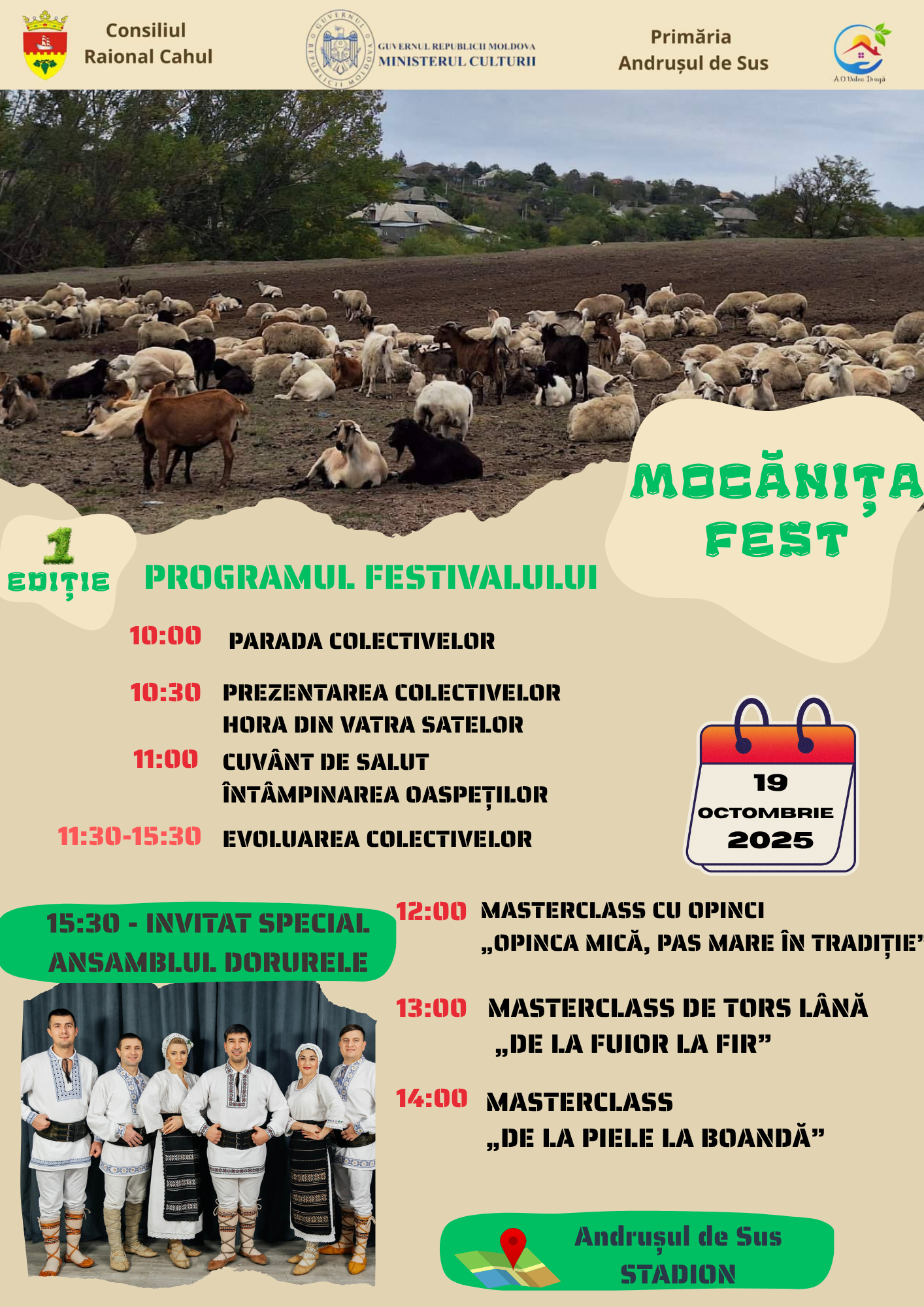 programul evenimentului