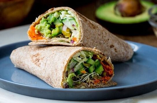 wrap cu legume