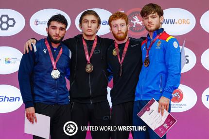 Primele medalii pentru Moldova la Campionatul European de Lupte U-23