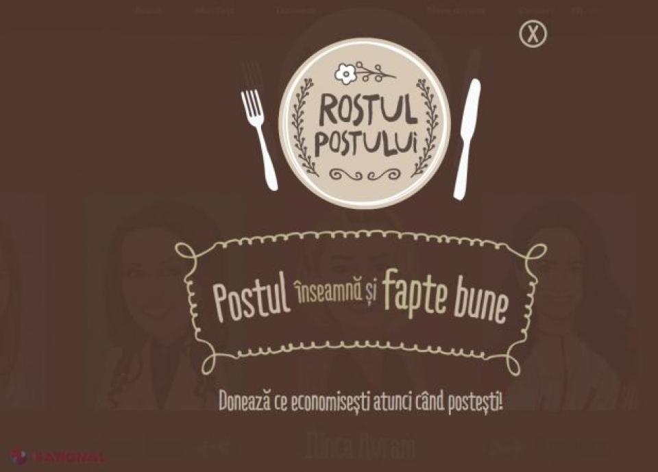 „Rostul Postului”: O campanie pentru a dărui speranță familiilor social-vulnerabile