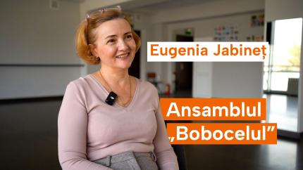 Interviu cu Eugenia Jabinet: Povestea din spatele succesului ansamblului de dansuri populare și moderne ,,Bobocelul' din Cahul