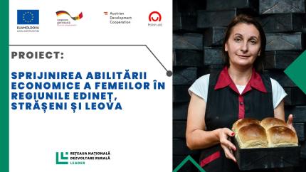 Instruire pentru femeile din Leova și alte două raioane: Cum să accesezi fonduri, să îți gestionezi afacerea și să te promovezi