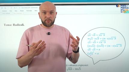 10 lecții video și sprijin online pentru elevii de clasa a IX-a: Vezi aici 