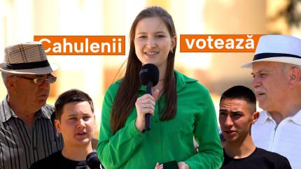 Românii cu dublă cetățenie din Cahul au mers la vot: „Ne pasă de viitorul României”