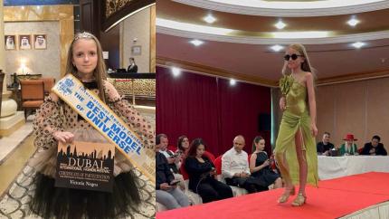 Mică, dar cu un impact mare: o fetiță din Cahul – vedeta Fashion Festival Dubai 2025