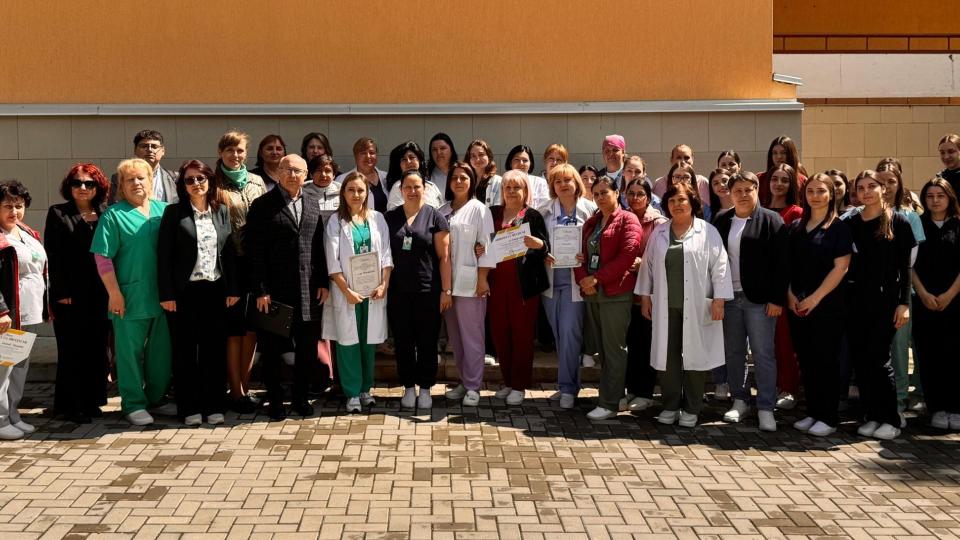 Asistentele medicale, în centrul recunoștinței la Spitalul Raional Cahul
