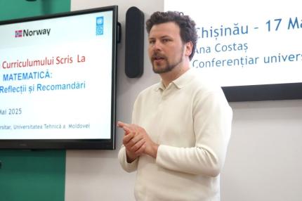 Ministrul Dan Perciun despre evaluarea curriculumului la matematică: „Ne dorim un curriculum modern, clar și aplicabil”