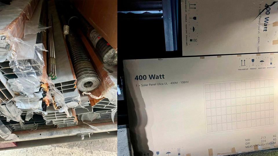 Panouri solare, unelte și anvelope de peste 150.000 lei, confiscate de echipele mobile la Cahul | VIDEO