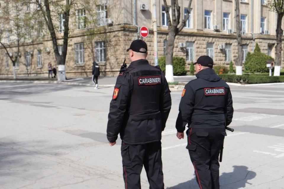 Peste o mie de carabinieri au asigurat ordinea publică în perioada 9–15 mai