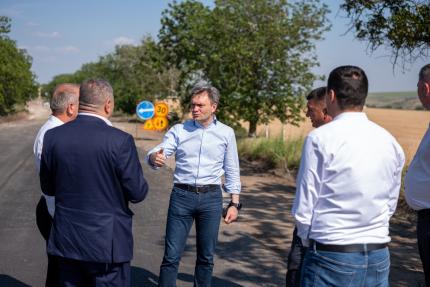 Premierul Recean, la Colibași: „Continuăm modernizarea satelor din Republica Moldova”