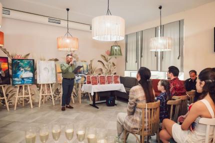 Prima ediție a „Serii Artei în Cahul” a celebrat absolvenții cursului de pictură „Picasso”