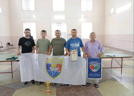 Echipa „ATM Cahul” – locul I la Turneul de Tenis de Masă din Colibabovca