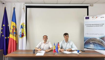 Contract de 11,4 milioane de euro investiție în infrastructura de apă și canalizare din Cahul