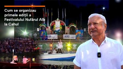 VIDEO | Cum se organiza Festivalul Nufărul Alb, în trecut la Cahul. Mărturiile unui fost primar