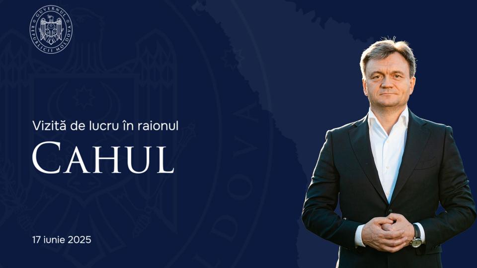 Dorin Recean vine astăzi la Cahul