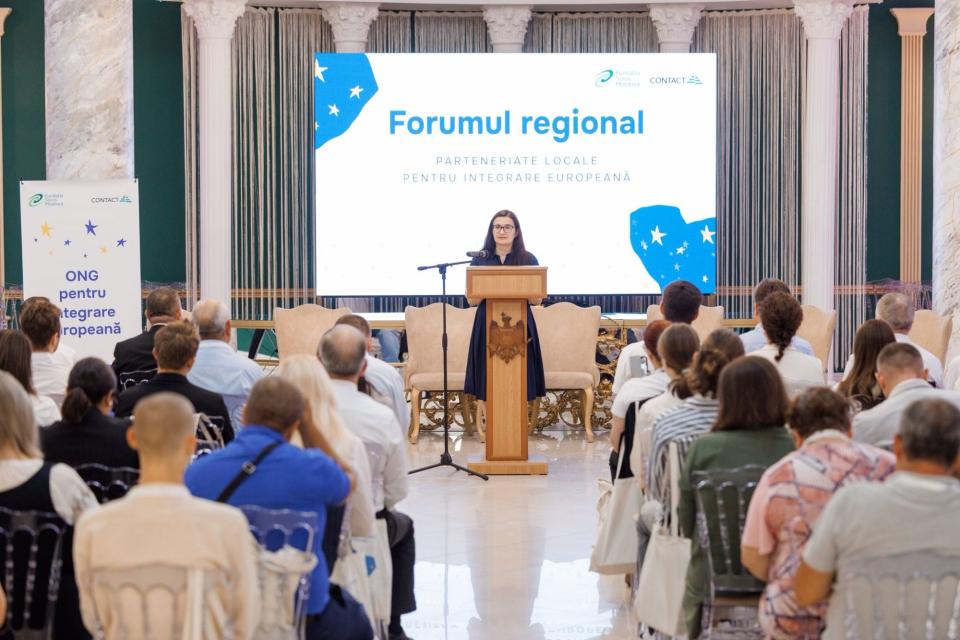 Cristina Gherasimov a participat la Forumul regional de la Cahul