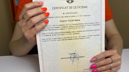 Peste 850.000 de moldoveni dețin cetățenia română