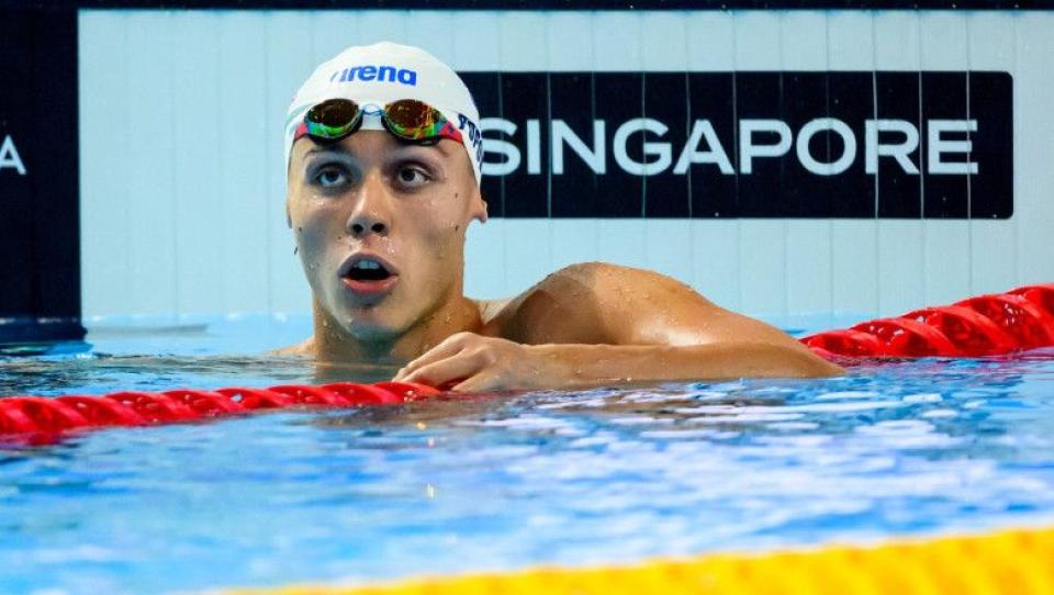 David Popovici campion mondial, în proba de 200 de metri liber