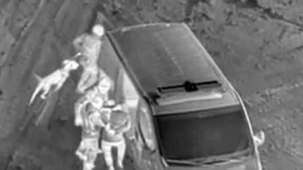 Video | Trei cetățeni străini prinși în ultimele 72 ore pentru trecerea ilegală a frontierei de Sud