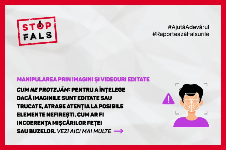 CUM DEPISTĂM MANIPULAREA PRIN IMAGINI ȘI VIDEOURI EDITATE?