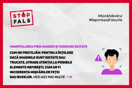 CUM DEPISTĂM MANIPULAREA PRIN IMAGINI ȘI VIDEOURI EDITATE?