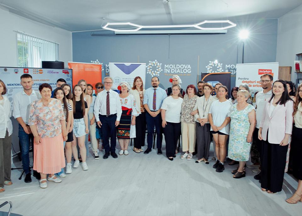 Generații unite la Comrat: a fost inaugurat Centrul comunitar intergenerațional