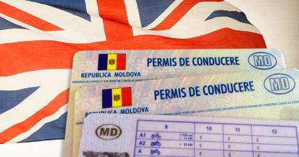 Acord bilateral: Permisele auto moldovenești devin valabile în Marea Britanie