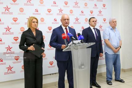 Cenușa Marcel și Petru Burlacu, candidații din Cahul la funcția de deputat pe listele Blocul Electoral „Patriotic al Socialiștilor, Comuniștilor, Inima și Viitorul Moldovei”