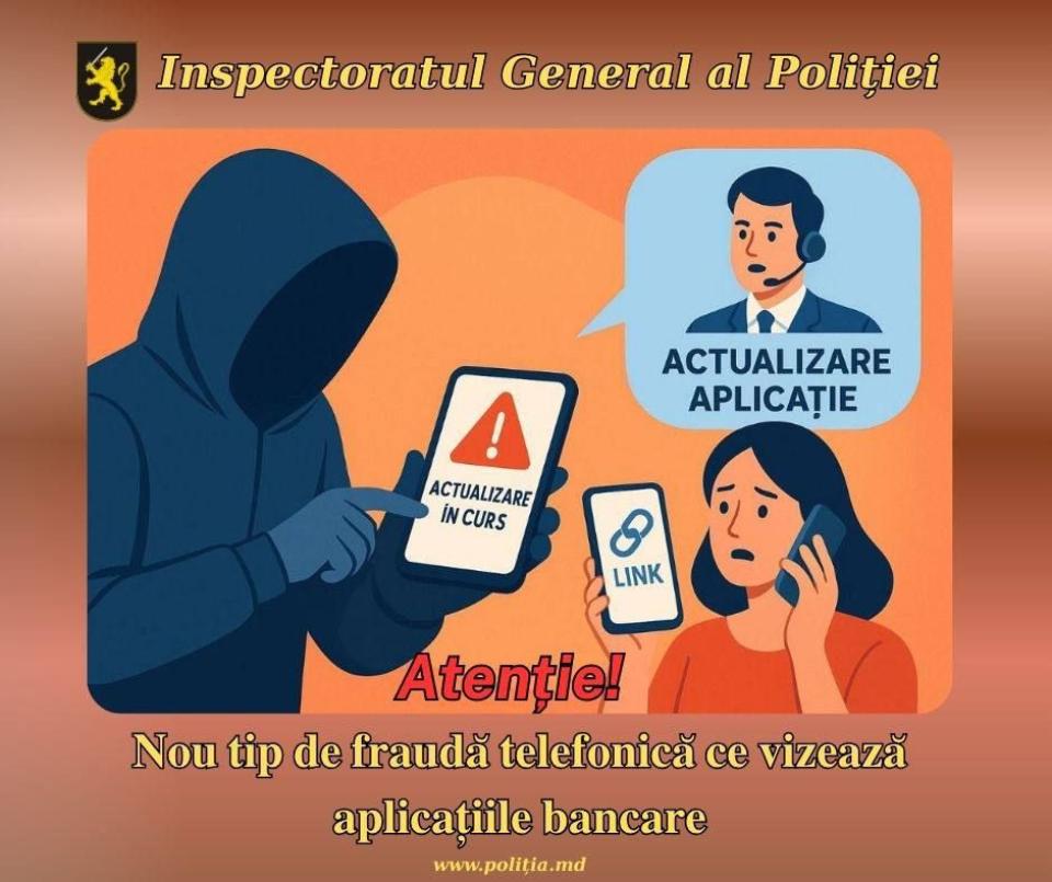 Poliția avertizează: nouă metodă de înșelăciune prin care infractorii obțin acces la telefoane și aplicații bancare