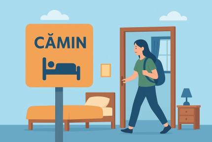 Anunț pentru elevii colegiului din Cahul: programul de cazare în căminele studențești