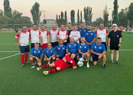 ARF Cantemir a organizat meciul amical „Diaspora acasă” pentru fotbaliștii 40+