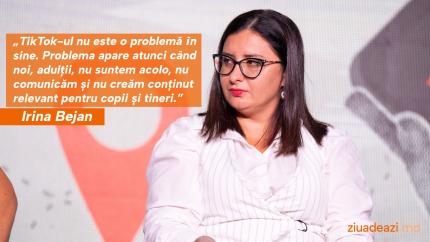 Tinerii, tot mai expuși dezinformării pe TikTok. Irina Bejan: „Trebuie să schimbăm abordarea și să mergem acolo unde sunt ei”