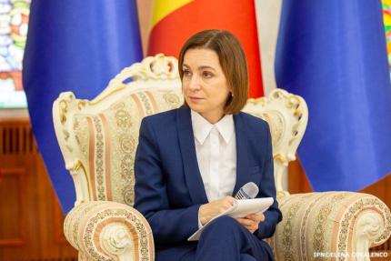 Maia Sandu: „Dacă nu reușim să convingem Rusia să-și retragă armata, atunci opțiunea este să mergem pe aderarea la UE în doi pași - mai întâi malul drept, după care malul stâng”