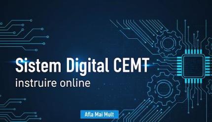 În atenția operatorilor de transport rutier: De mâine începe instruirea online pentru utilizarea SD CEMT