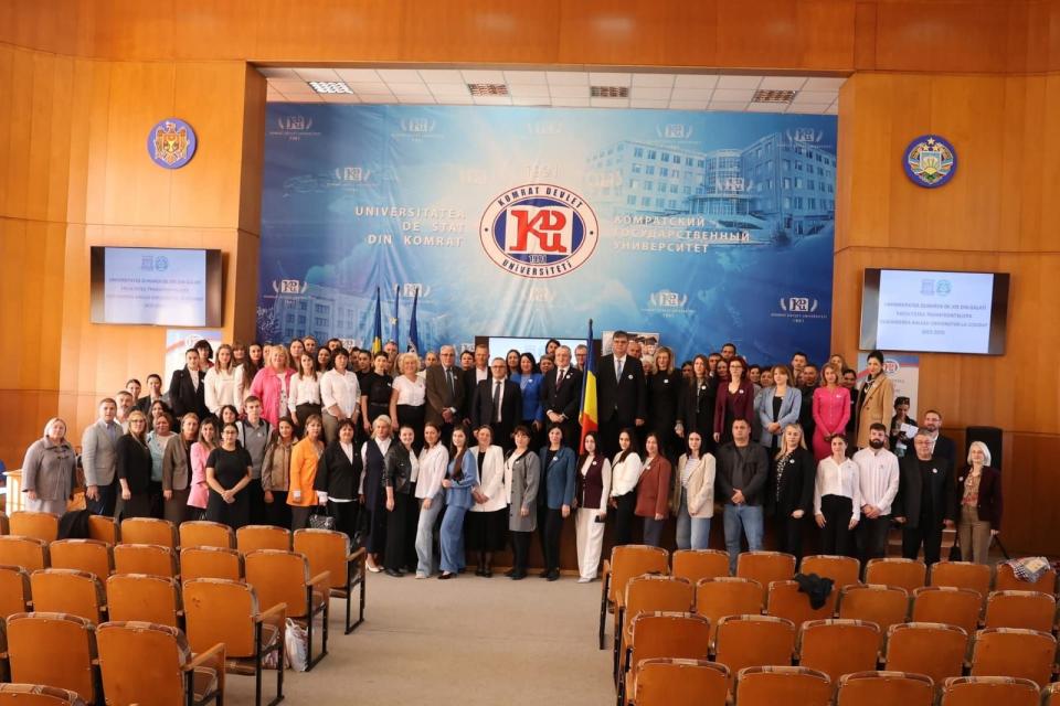 Universitatea „Dunărea de Jos” din Galați deschide la Comrat un program pregătitor de limba română pentru tinerii alolingvi din Republica Moldova