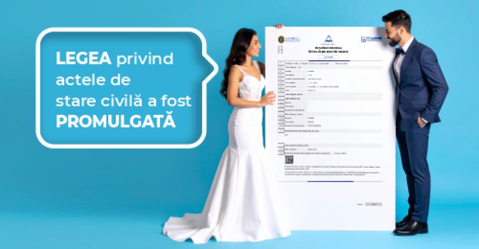 Din noiembrie 2025, documentele de stare civilă vor putea fi obținute și online