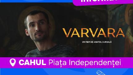 Proiecția filmului „Varvara” și lecții despre vot corect, la Piața Independenței din Cahul