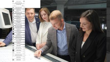 CEC va tipări circa 2,8 milioane buletine de vot pentru secțiile de votare din țară la alegerile parlamentare din 28 septembrie 2025