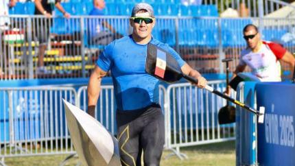 Сергей Тарновский завоевал серебро на чемпионате мира по каноэ в Венгрии
