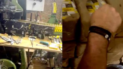 O nouă fabrică clandestină de țigări, destructurată pe teritoriul țării | VIDEO