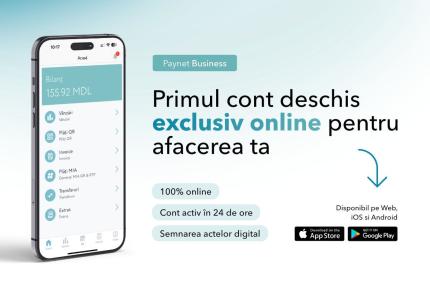 Cât timp pierzi cu hârtii și drumuri la bancă? IMM-urile din Moldova au acum o scurtătură digitală: Paynet Business 