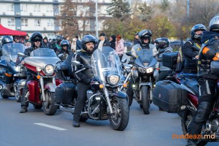 Se închide sezonul moto la Cahul: Marș tradițional și sfințirea motocicletelor