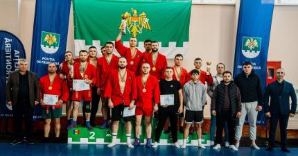 Polițiștii de frontieră din sudul țării, rezultate remarcabile la Campionatul intern de luptă „Sambo 2025”