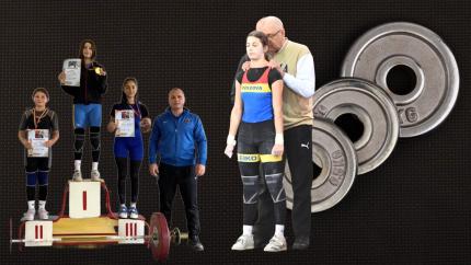 „Nu există sport doar pentru băieți” – Povestea Alinei, halterofilă din Cahul