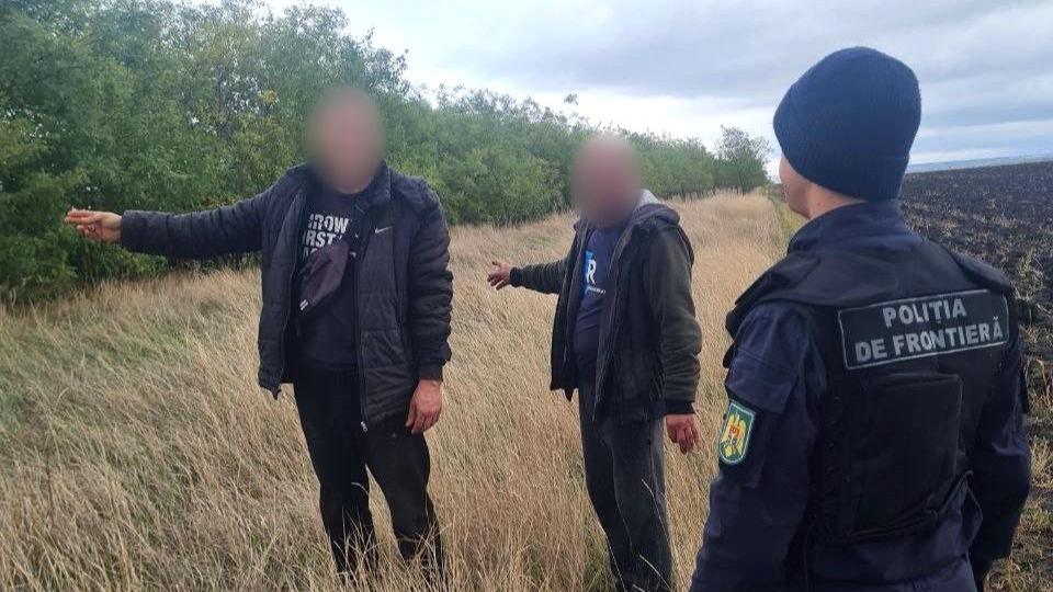 Trei cetățeni străini, documentați pentru tentativă de trecere ilegală a frontierei de stat regiunea sud