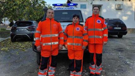 „Primele țipete în ambulanță!”: O tânără din Cahul a adus pe lume un băiețel chiar în drum spre spital