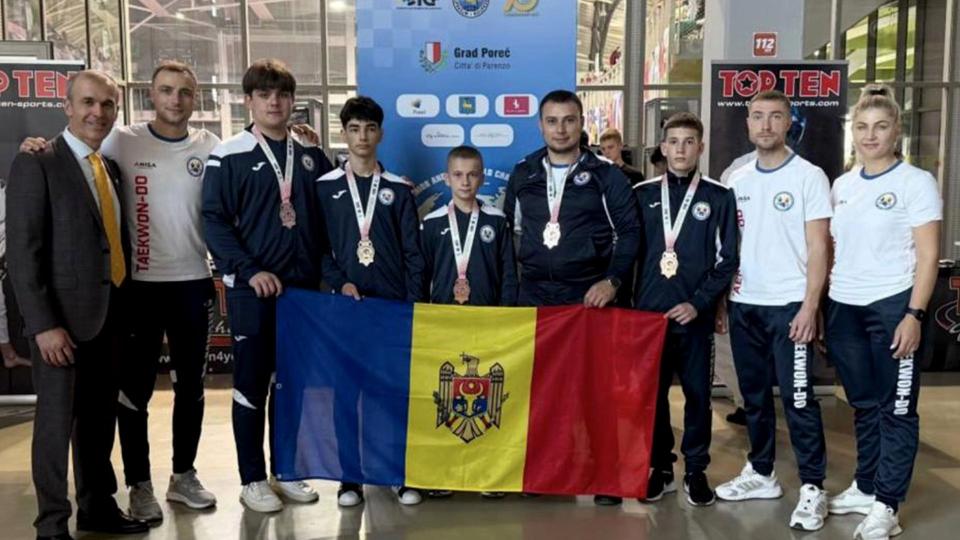 Cinci medalii pentru Republica Moldova la Campionatul Mondial de Taekwon-Do ITF 2025 din Croația