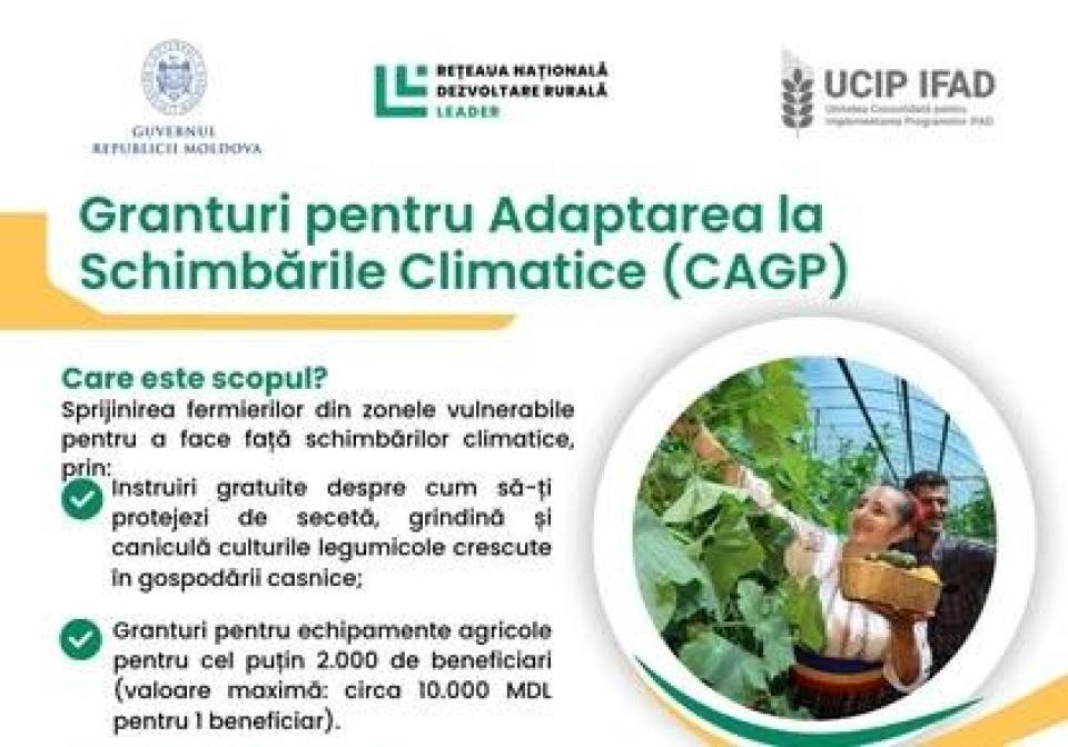 Un nou program de granturi lansat în raionul Cantemir