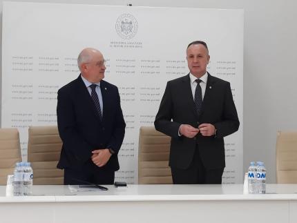 Noul ministru al Sănătății, Emil Ceban, prezentat oficial echipei ministerului